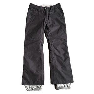 BURTON DRYRIDE SNOWBOARDING PANTS BLACK GRAY SIZE MEDIUM